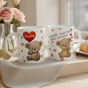 Macis ajándék bögre szerelmeseknek