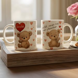 Macis ajándék bögre szerelmeseknek