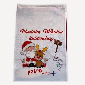 Névre szóló Mikulás zsák – Hivatalos Mikulás küldemény 1