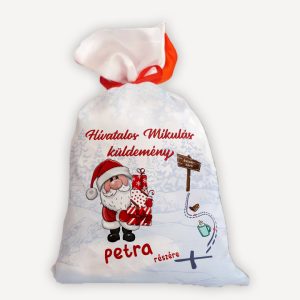 Névre szóló Mikulás zsák – Hivatalos Mikulás küldemény 3