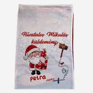 Névre szóló Mikulás zsák – Hivatalos Mikulás küldemény 3